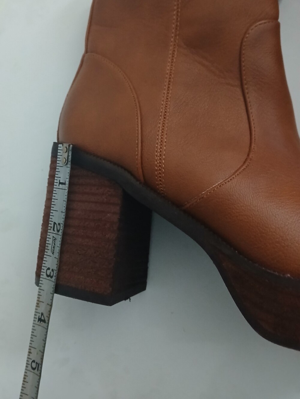 House of Harlow 1960 Festival Boots Size 6.5M Brown Chunky Platform Block Heel.